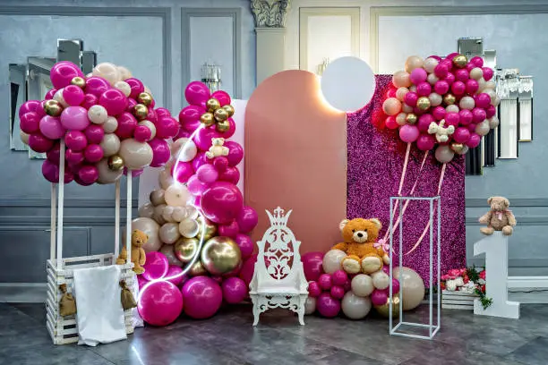 3. Kids Birthday – Princess Theme Decoration