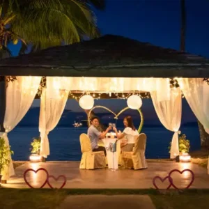 Anniversary – Cabana Candlelight Dinner